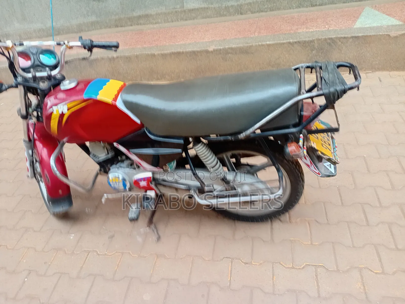 TVS XL 100 2022 Red