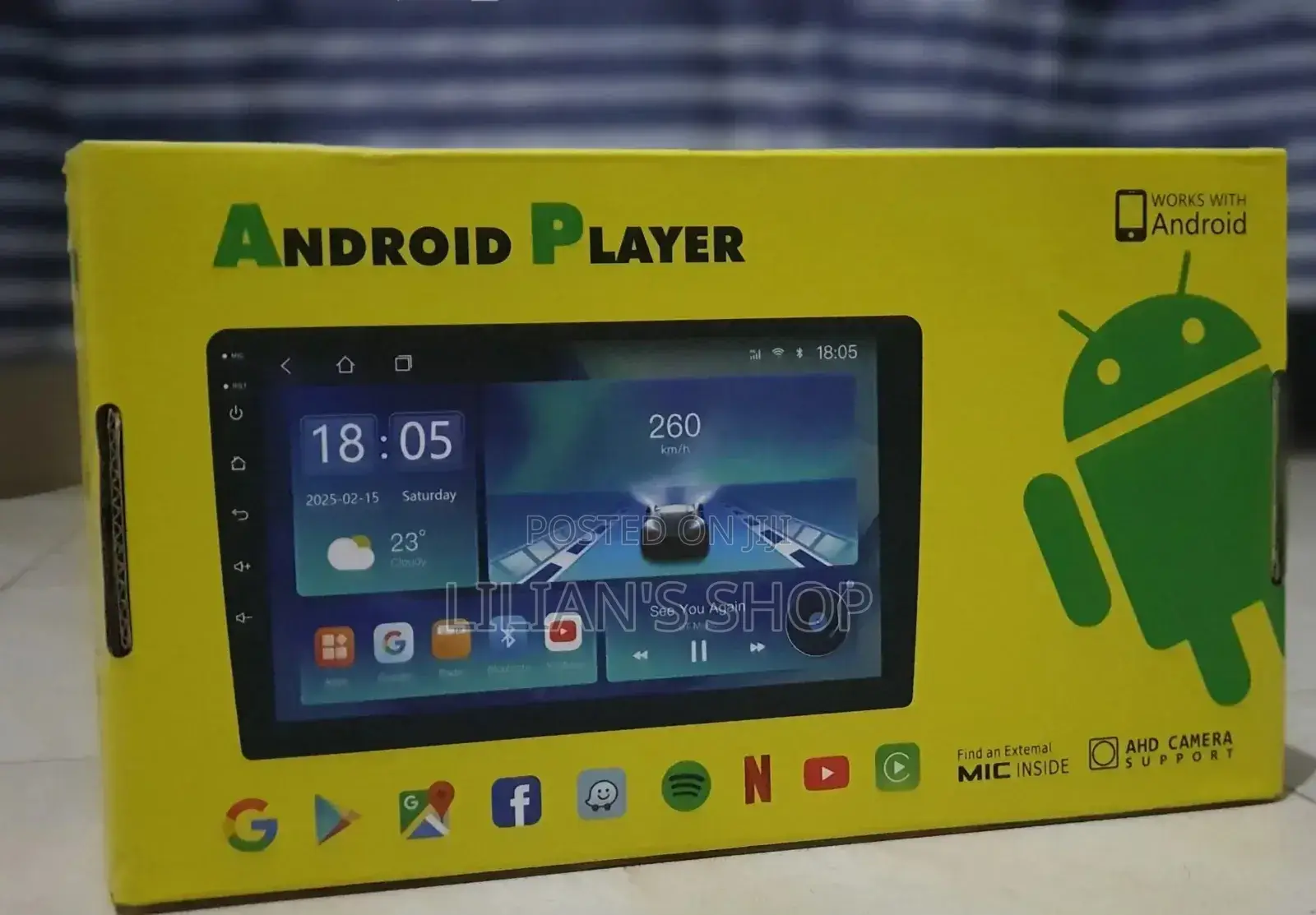 Universal Android Car Stereo Head Unit.