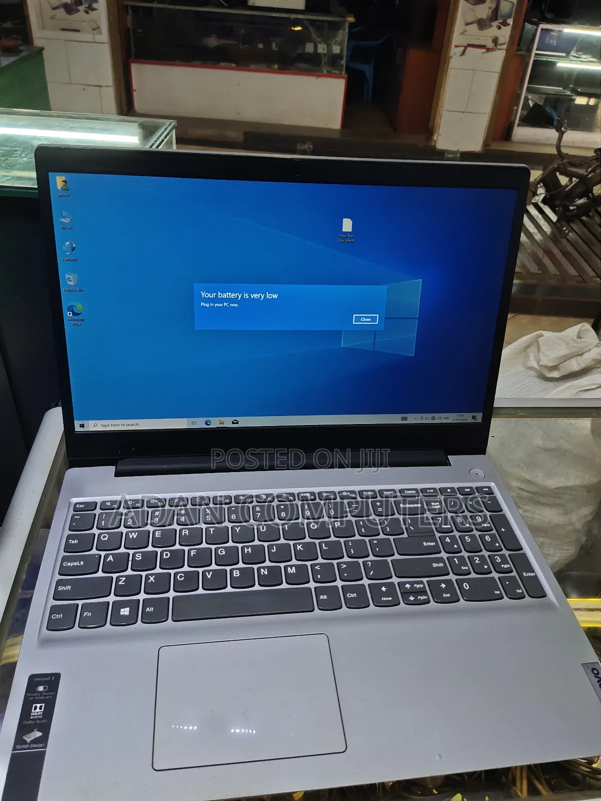 Laptop Lenovo Ideapad 3 4GB Intel Core I3 SSD 256GB