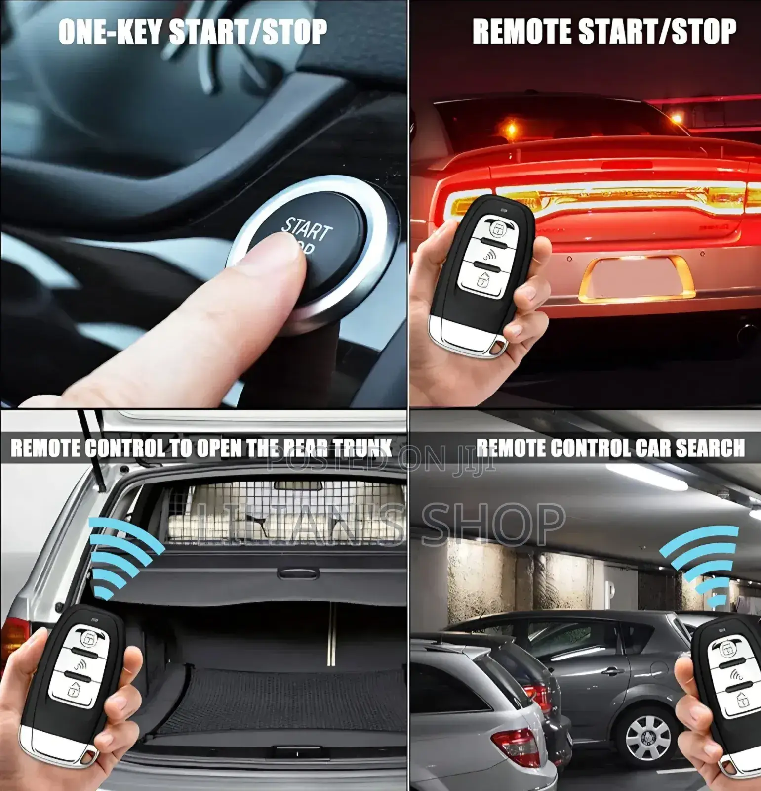 Universal Car Alarm and Remote Start System