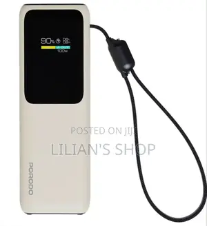 Porodo Smart Display 20000mah Power Bank.
