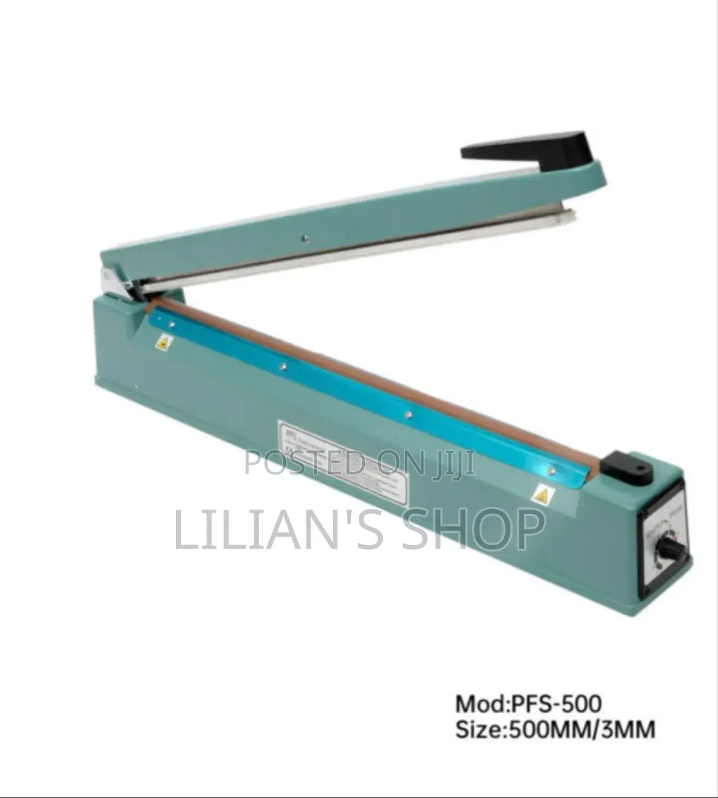Commercial Manual PFS-500 Impulse Heat Sealer.