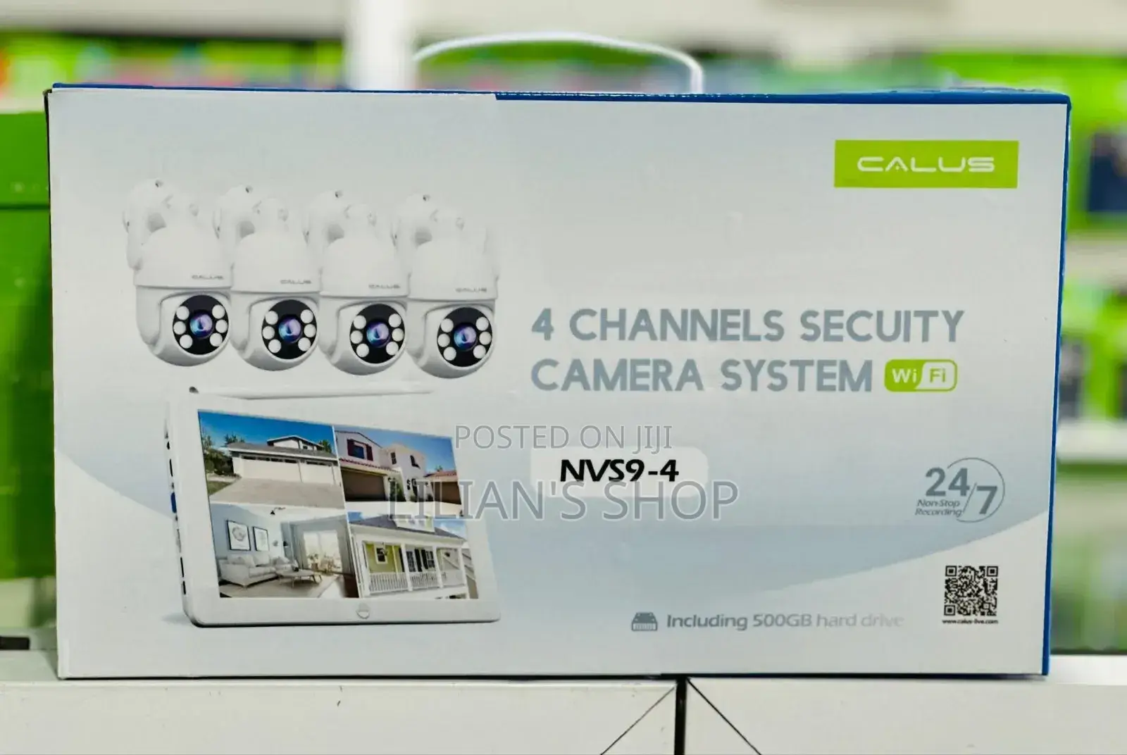 Calus Nvs11-4 4-Channel Wi-Fi Security Camera System