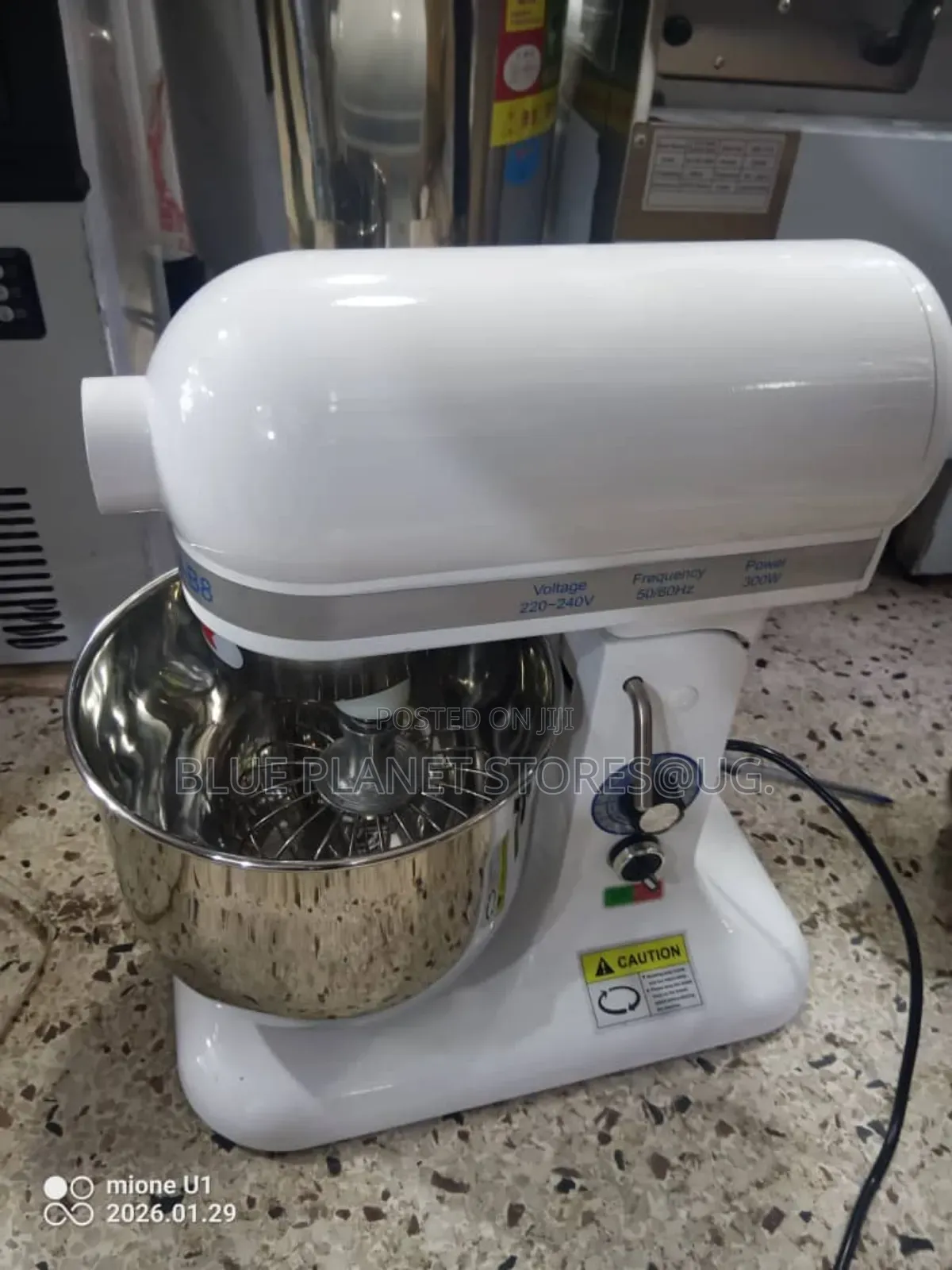 B-8 Heavy Duty 8.0litres Dough/Cake Spiral Stand Mixer || B8