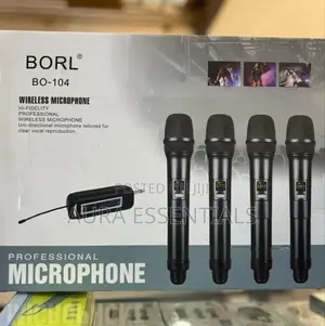 Borl Bo -104 Long Range 4 in 1 Proffetional Microphone