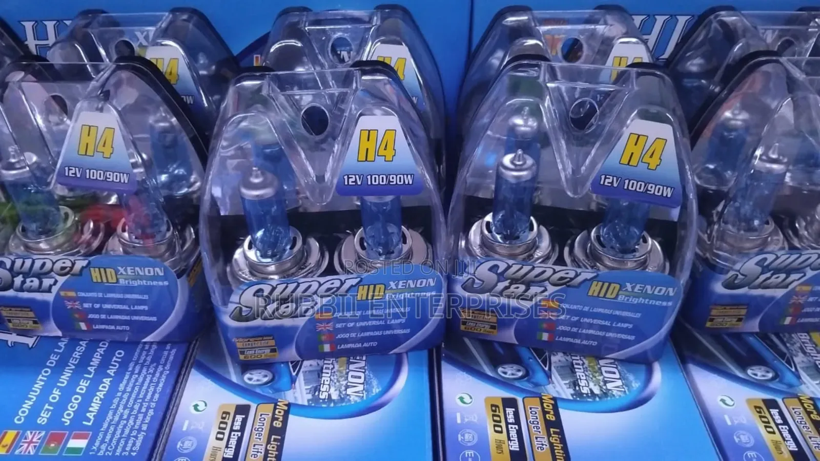 Super Star Hid Xenon H4 12v 100/90w