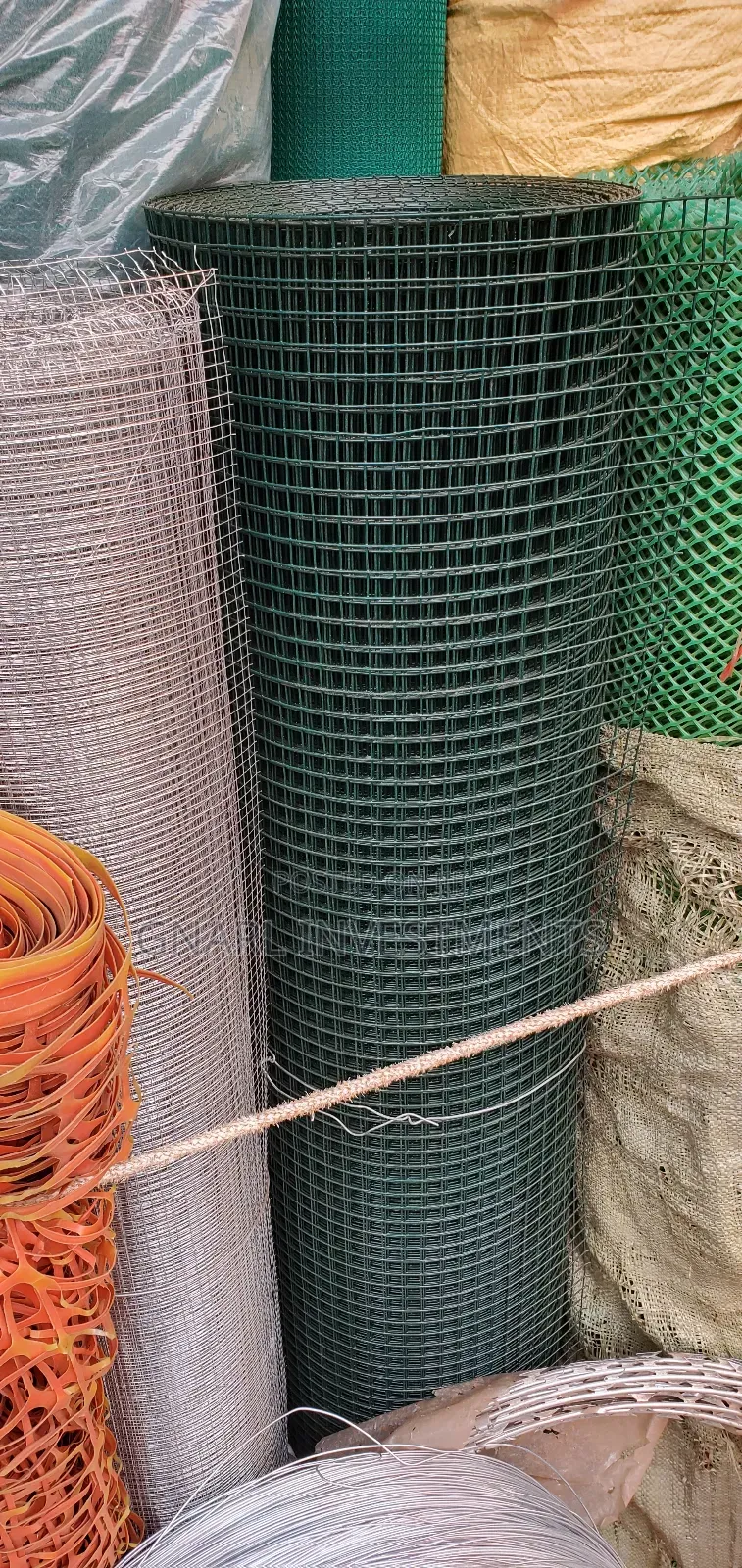 1.2m X 25m PVC Green Coated Mesh for Rabbits, Chicken, Dogs Cats