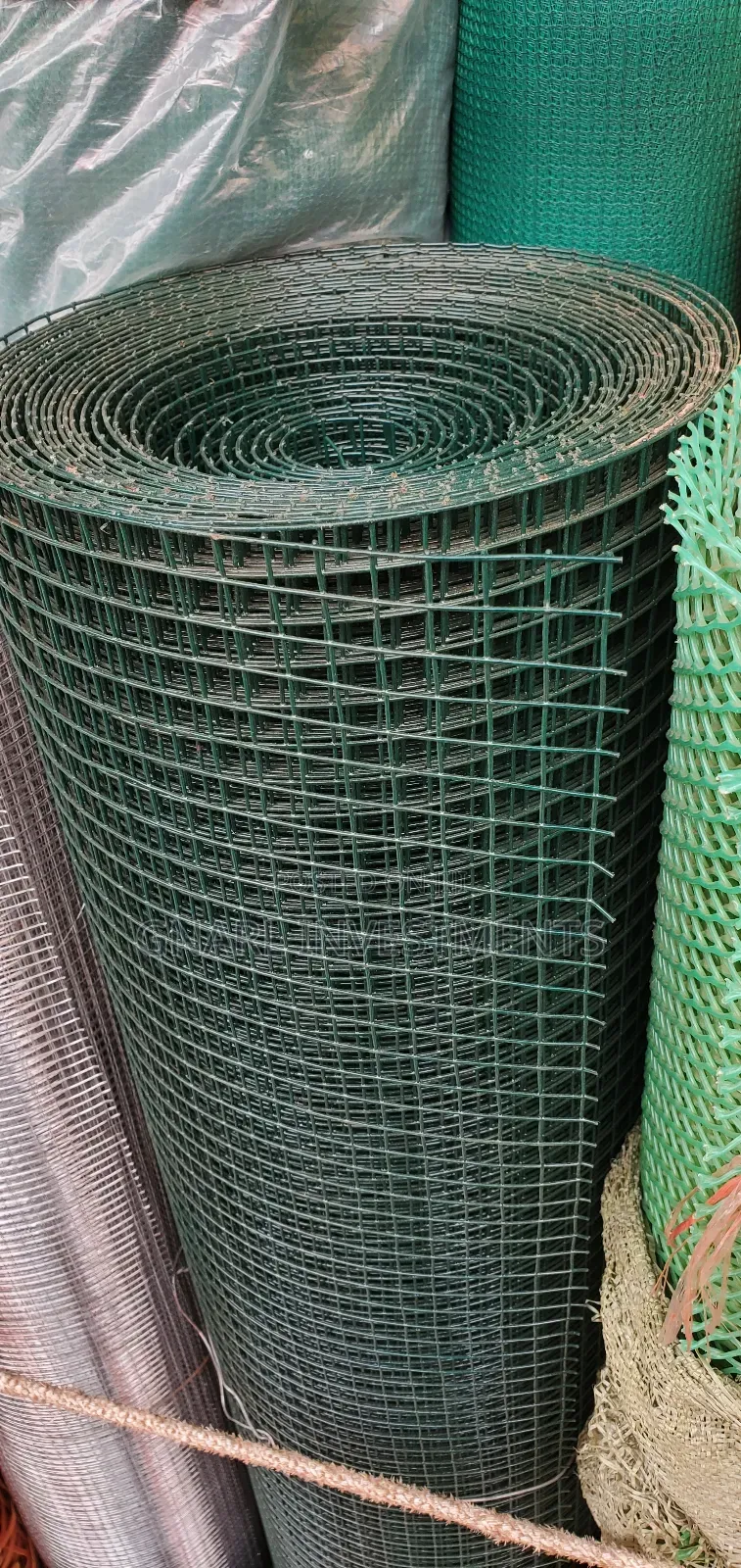 1.2m X 25m PVC Green Coated Mesh for Rabbits, Chicken, Dogs Cats