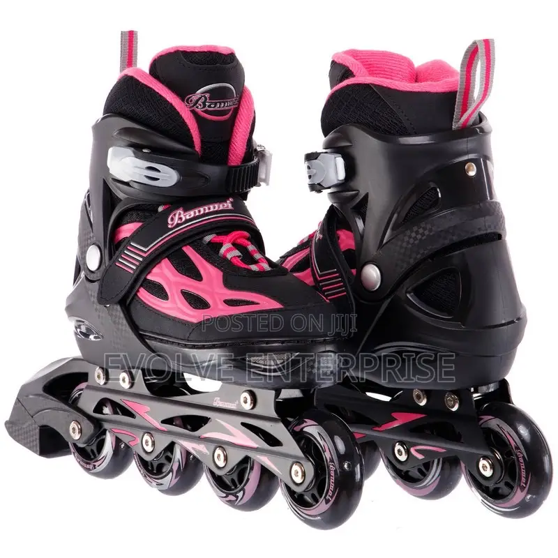 Children's Roller Skates With Protectors and Helmet