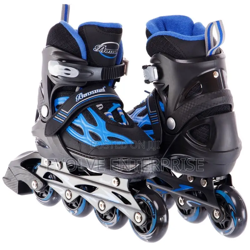 Children's Roller Skates With Protectors and Helmet