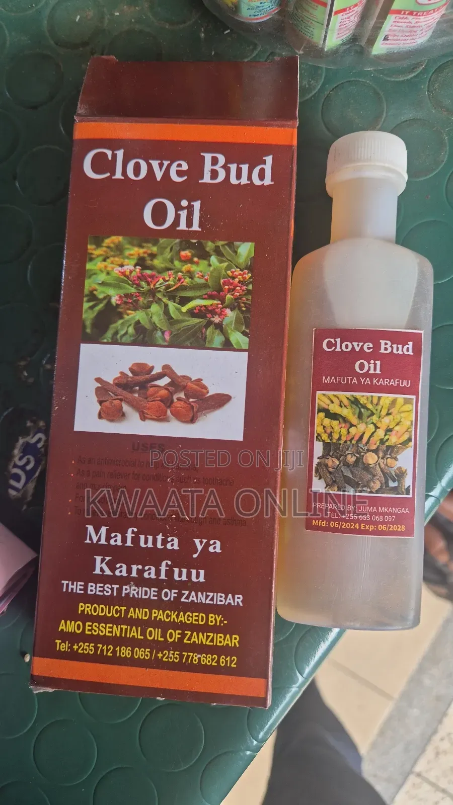 Clove Bud Oil Stem Oil (Mafuta Ya Makonyo Ya Karafuu -100ml