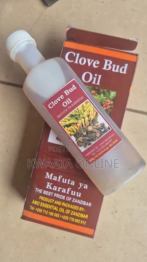 Clove Bud Oil Stem Oil (Mafuta Ya Makonyo Ya Karafuu -100ml