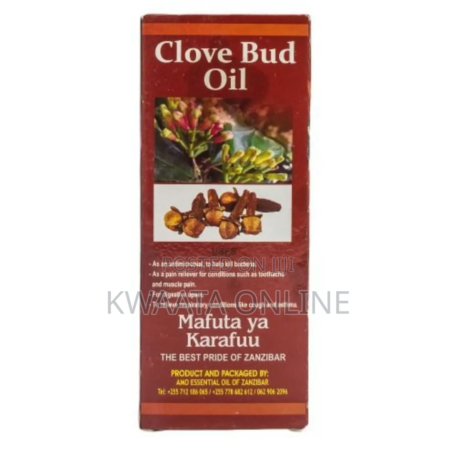 Clove Bud Oil Stem Oil (Mafuta Ya Makonyo Ya Karafuu -100ml