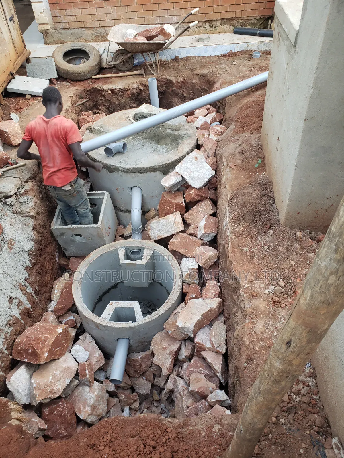 Bio Digester for Big Number of Toilets