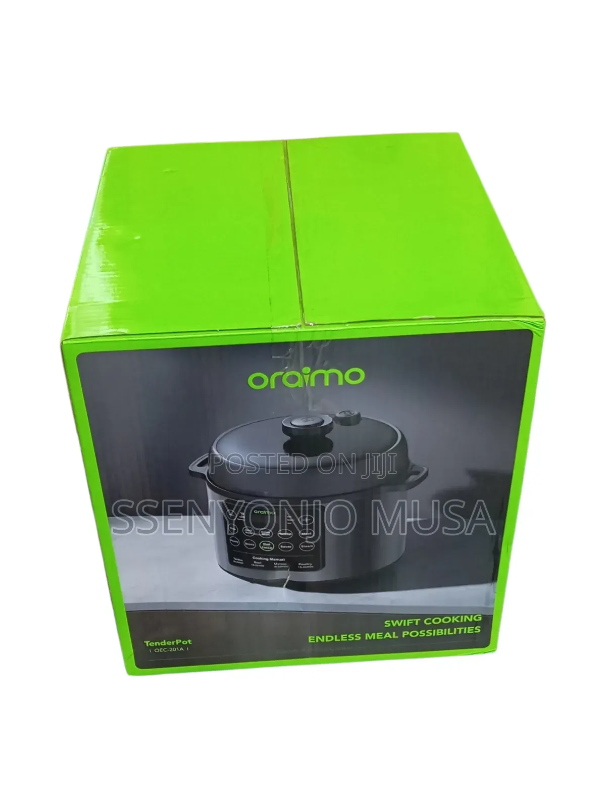 Oraimo 6l Electric Pressure Cooker – 1000w Fast Cooking, 220–240v