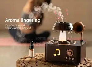 Porodo Lifestyle Concord Vintage Aroma Diffuser Speaker.
