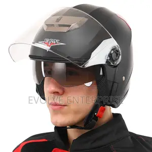 Open Face Motorcycle Helmet