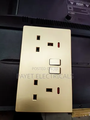 Quality Goldish Double Socket