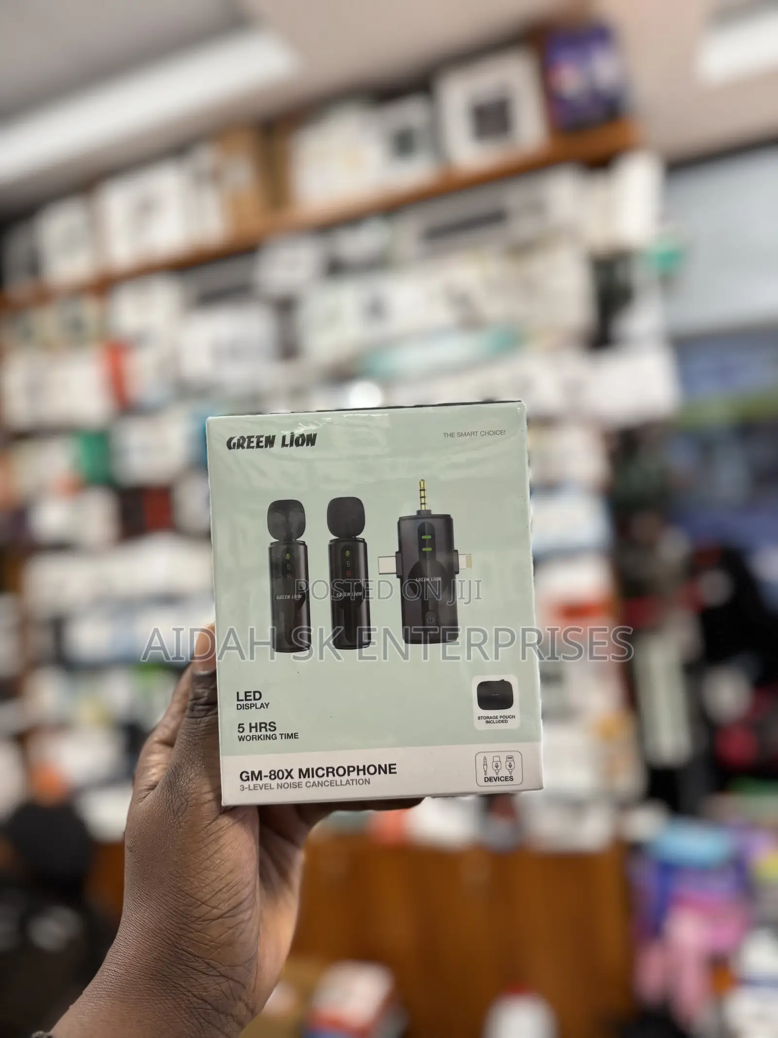 Green Lion Gm-80x 3-in-1 Wireless Microphone Set