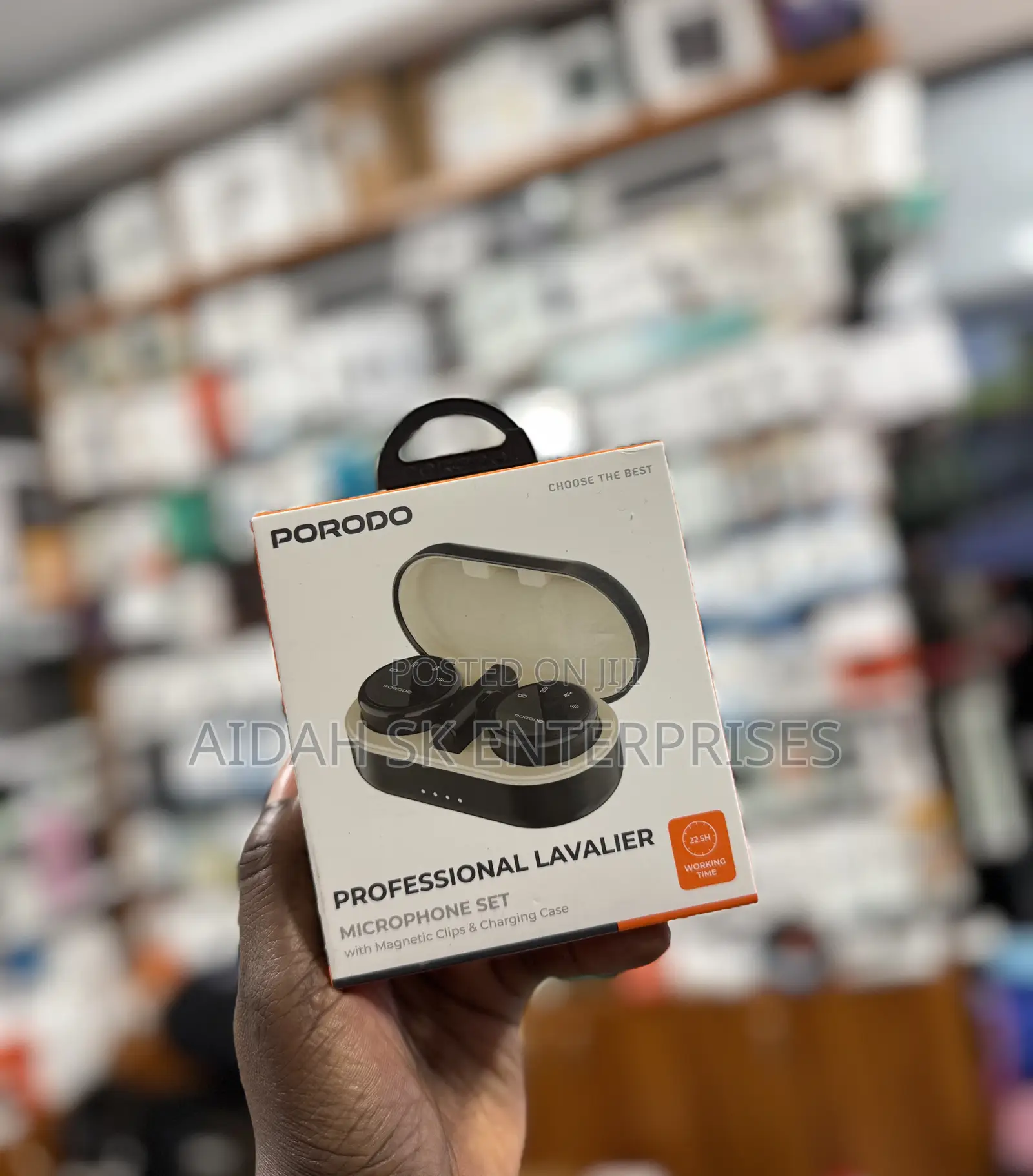 Porodo Professional Lavalier Microphone Set
