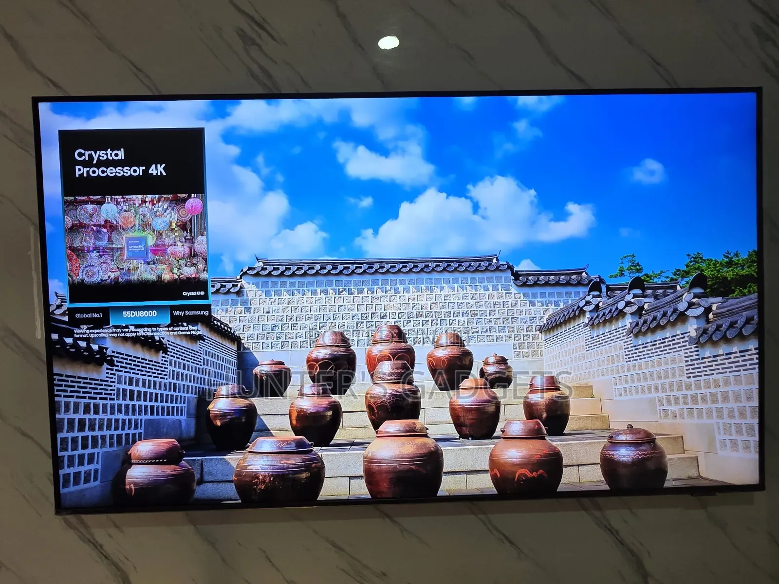 Samsung 55inch Smart Du8000 Latest Model Series 8 Brand New Open Box