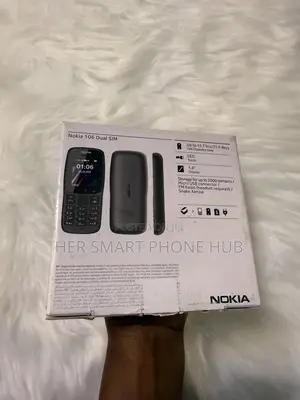 New Nokia 106 Black
