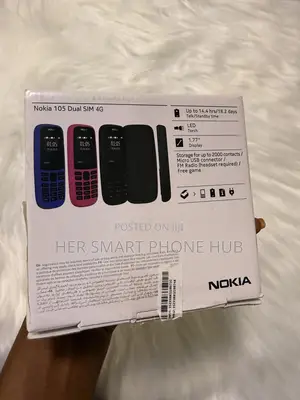 New Nokia 105 Black