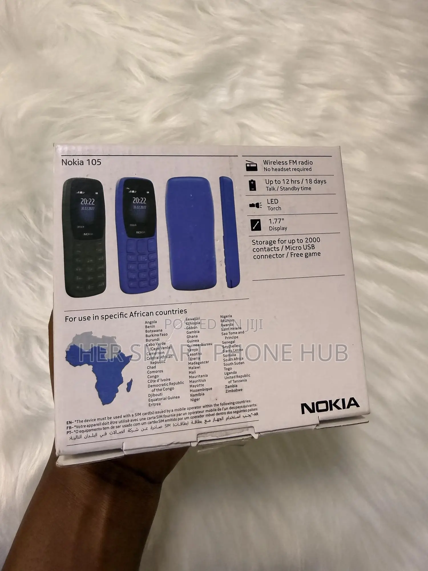 New Nokia 105 Black