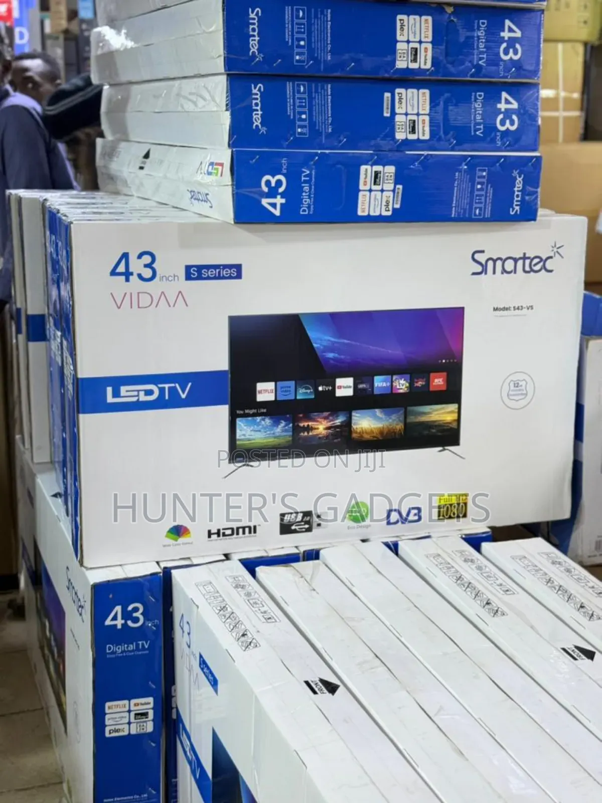 Smartec 43 Inch Smart Digital Frameless Tv With Youtube Netflix New Tv