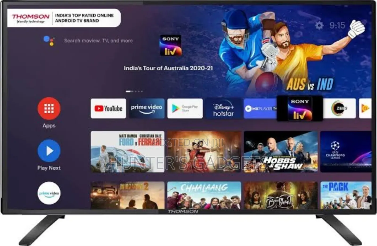 Smartec 43 Inch Smart Digital Frameless Tv With Youtube Netflix New Tv