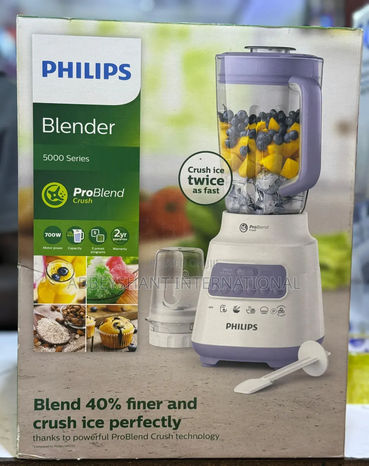 Phillips Blender Ice Crusher With Power Motor