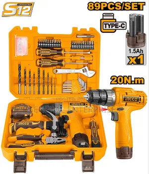 Ingco Drill With Full Tool Kit