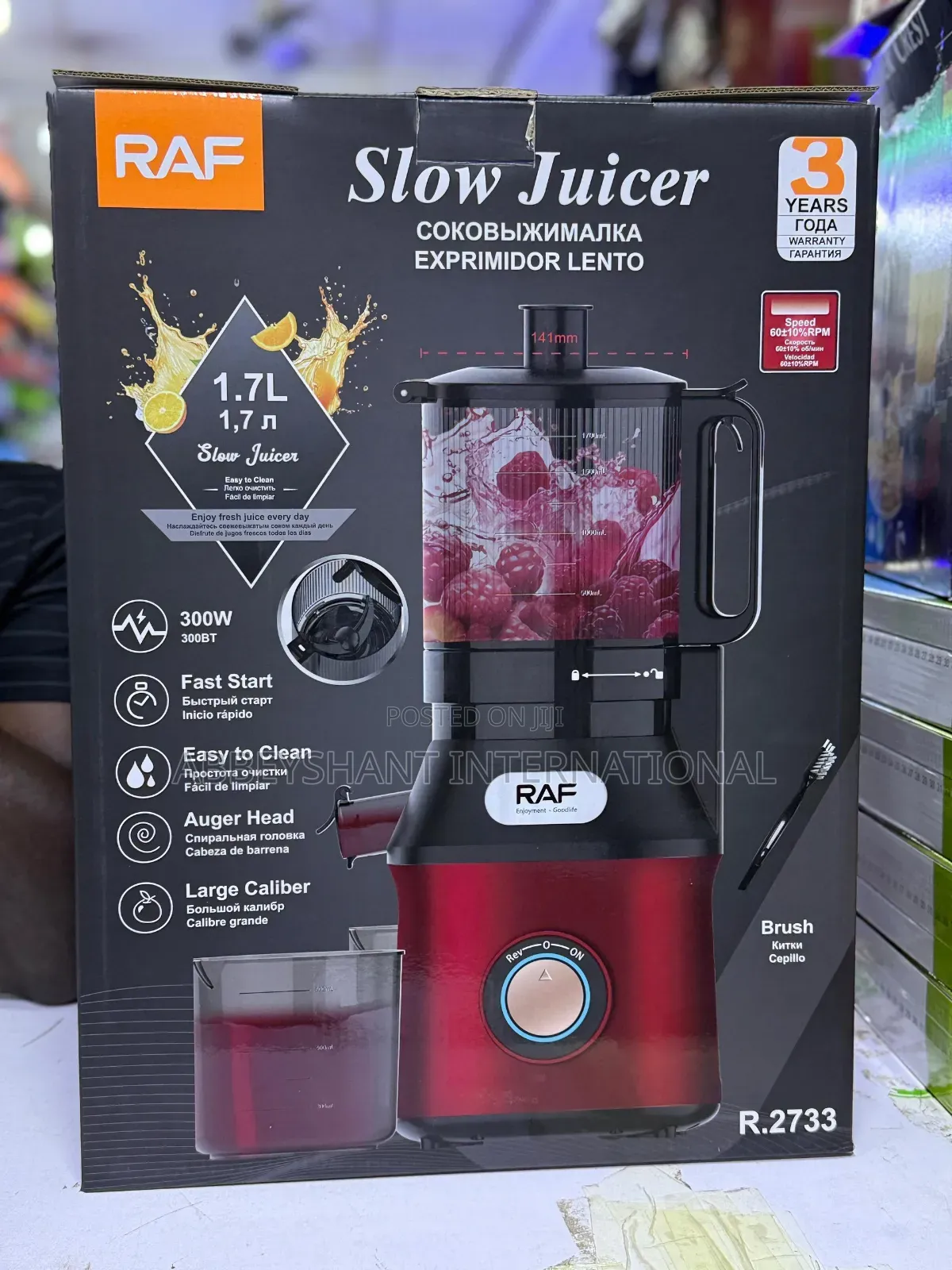 Raf R.2733 Slow Juicer/1.7l Slow Juicer