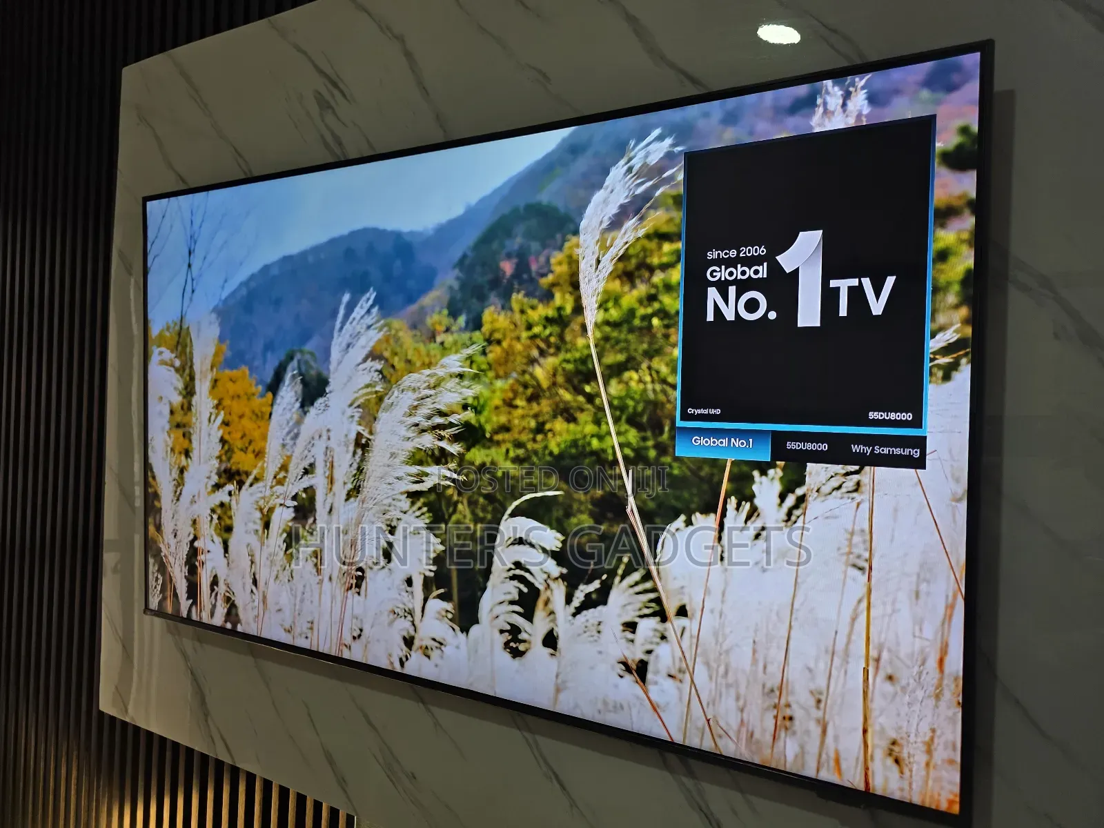 Ssamsung 55inch Smart Uhd Du8000 Series With All Accessories