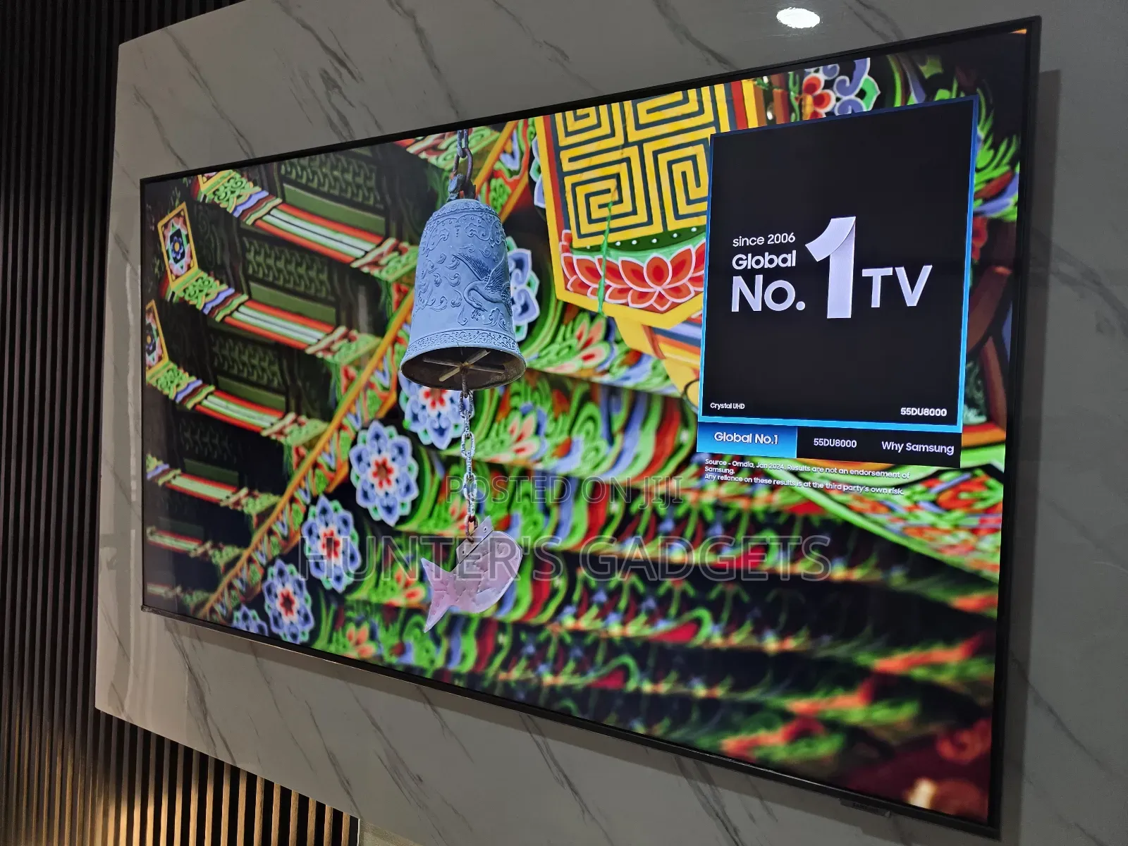 Ssamsung 55inch Smart Uhd Du8000 Series With All Accessories