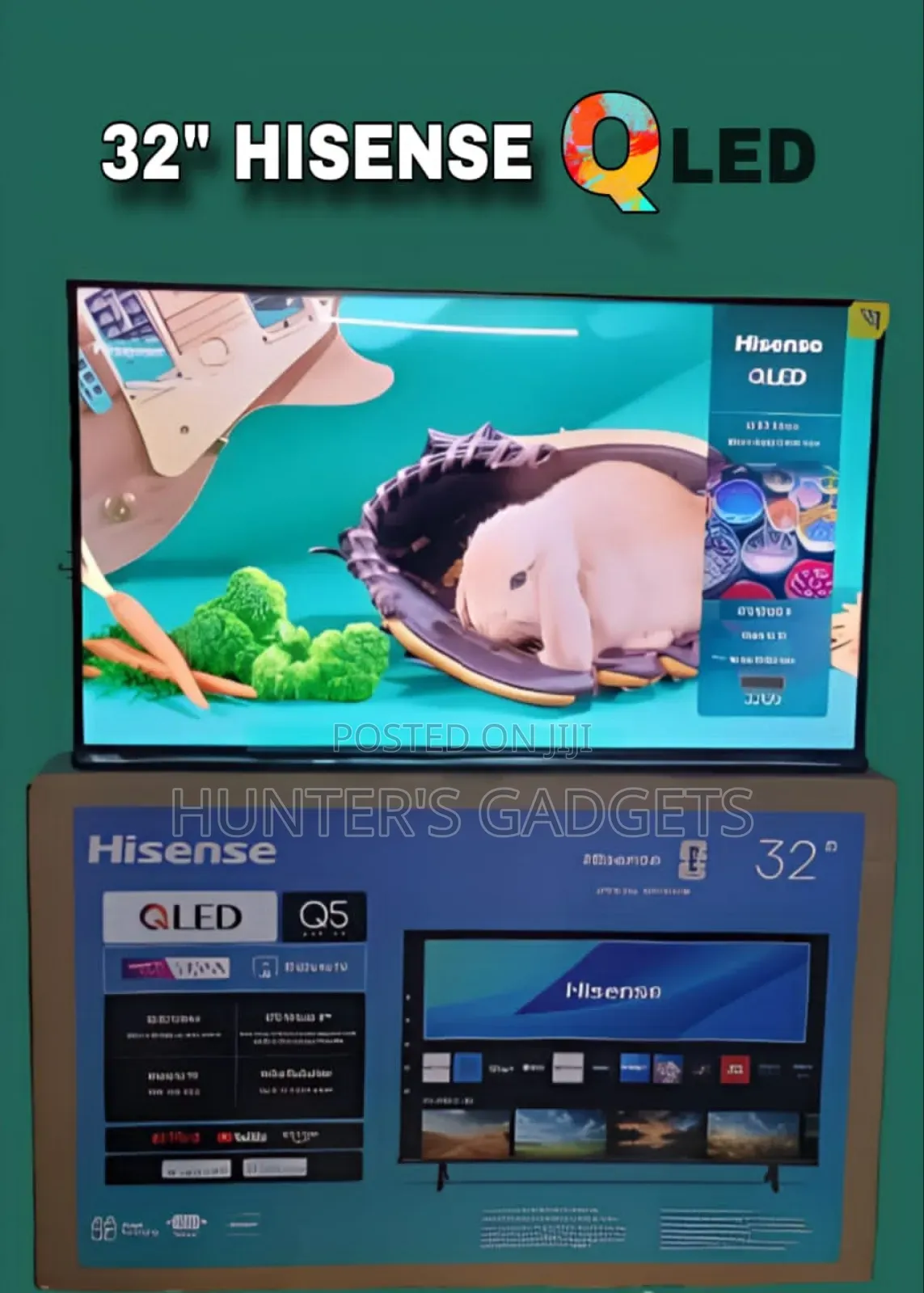 Hisense 32inch Smart Qled New Model Brand New