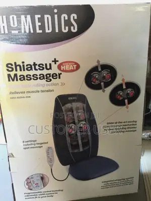 Portable Back Massager With Vibration and Heat