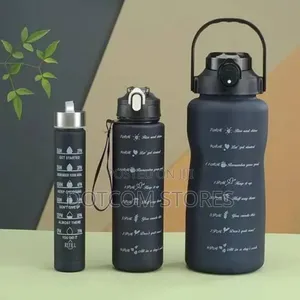 3 Piece Water Bottle Set-