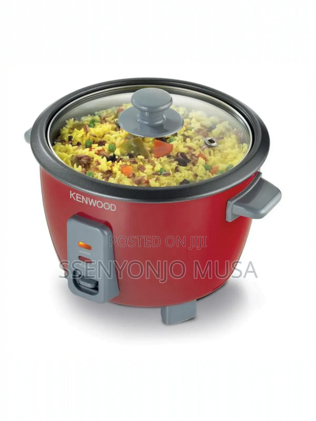 Kenwood Rcm44 | 1.8l Red Rice Cooker With Steamer