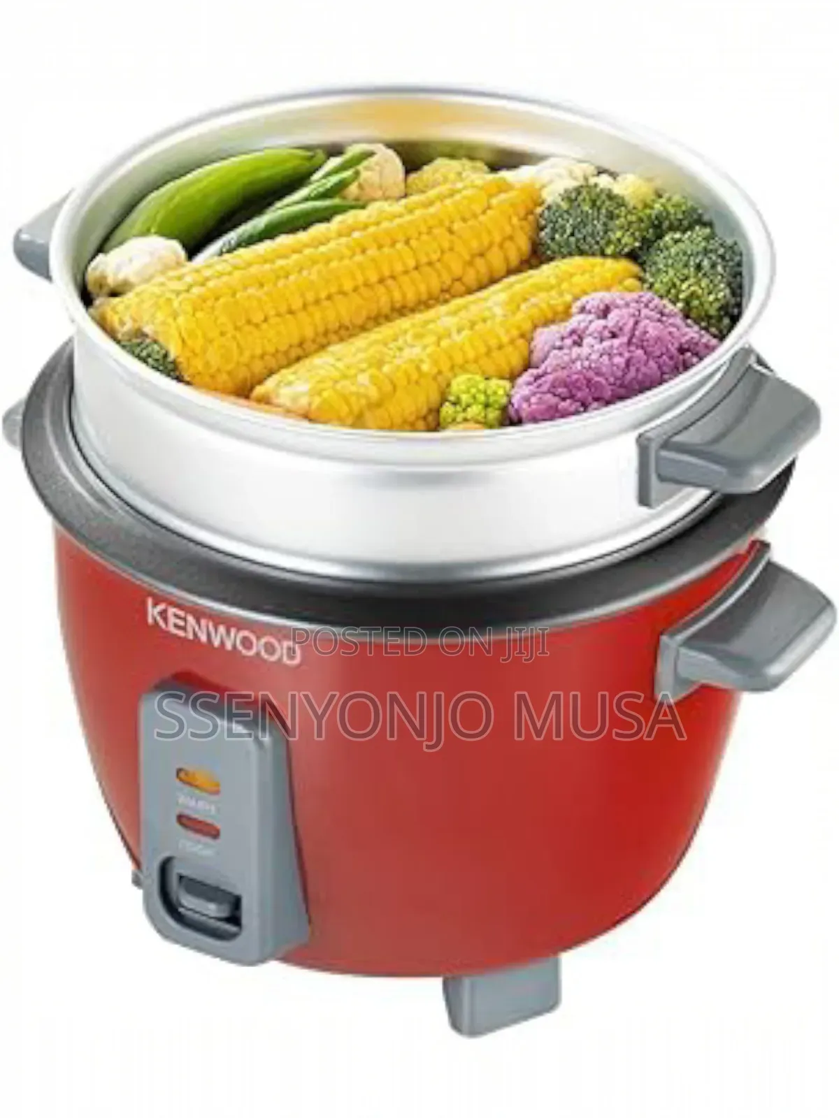 Kenwood Rcm44 | 1.8l Red Rice Cooker With Steamer