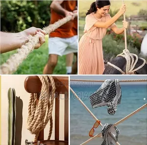 Heavy-Duty Natural Jute Rope.