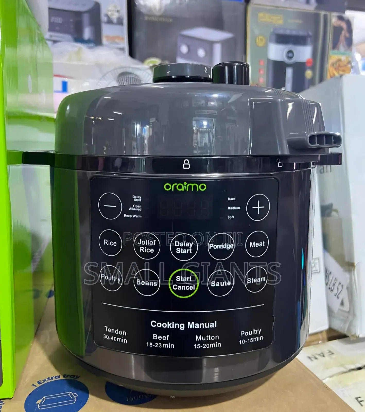 Oraimo Tenderpot Oec-201a Electric Pressure Cooker.
