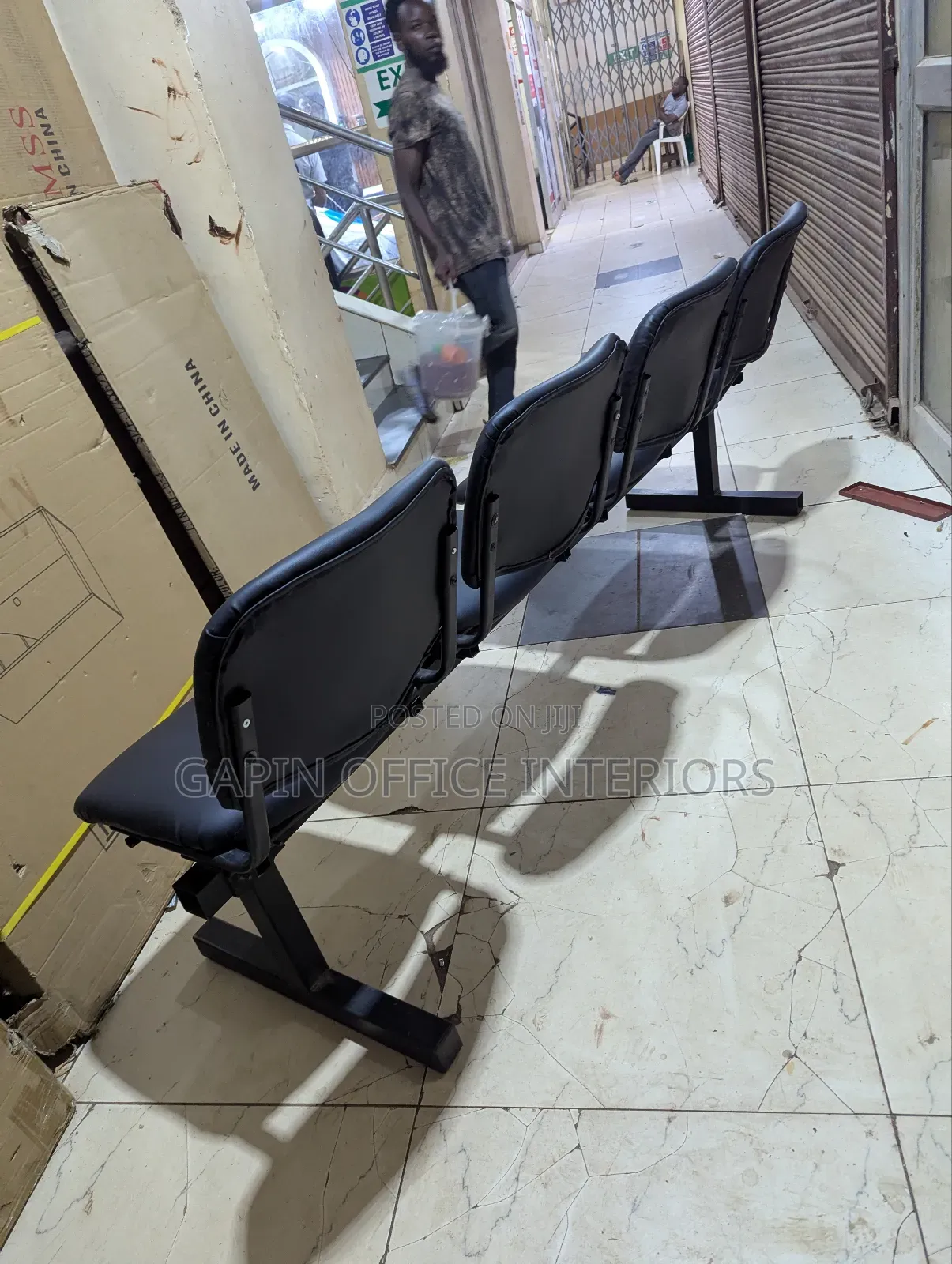 Refurbished 4 Seater Waiting Chair