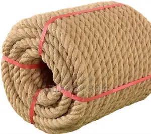 Heavy-Duty Natural Jute Rope.