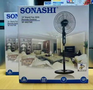 16 Inxhes Sonashi Stand Fan With Remote Now
