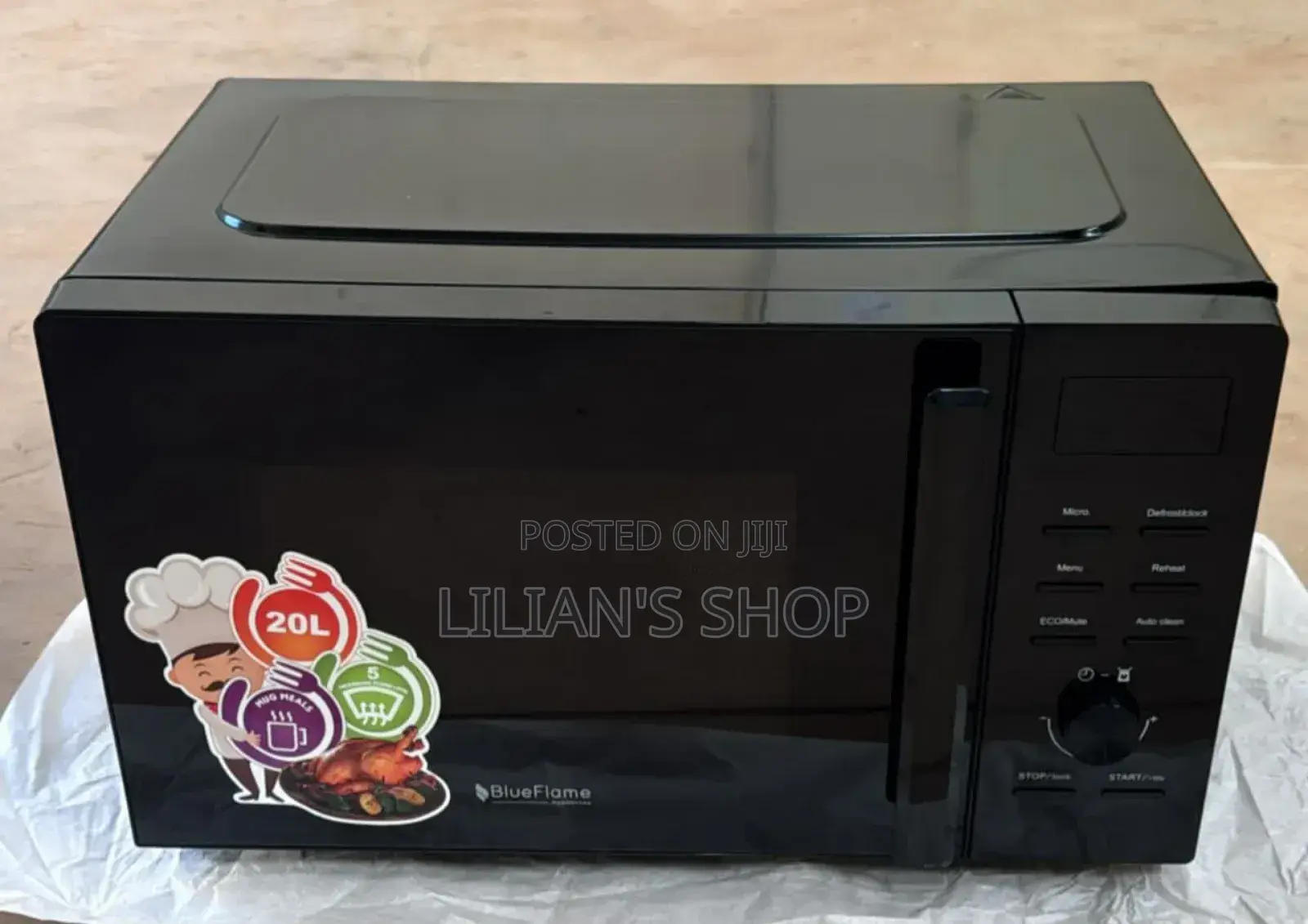 20 Litres Blueflame Microwave Analogue