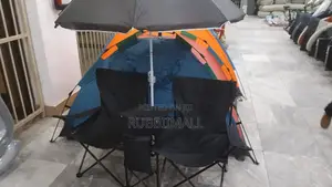 2pc Camping Chair and Umbrella