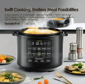 Oraimo Tenderpot Oec-201a Electric Pressure Cooker.