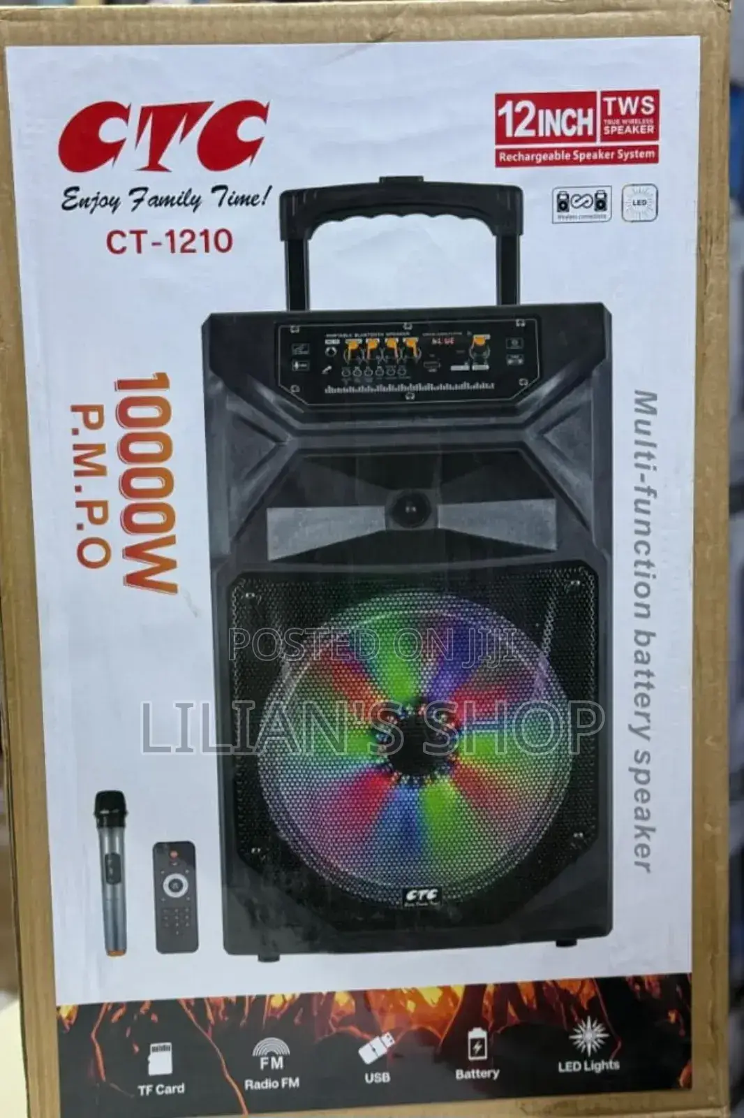 CTC 12 Inches Speaker With a Microphone