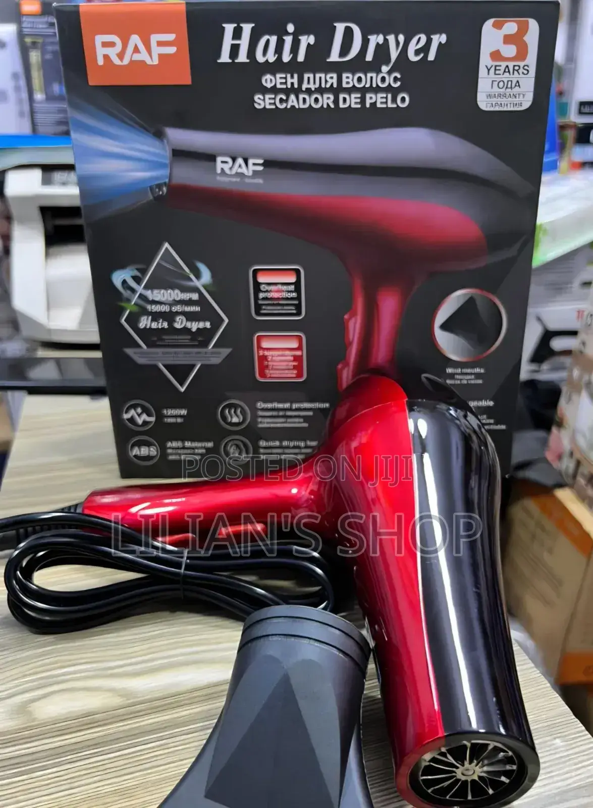 New Raf Hair Dryer